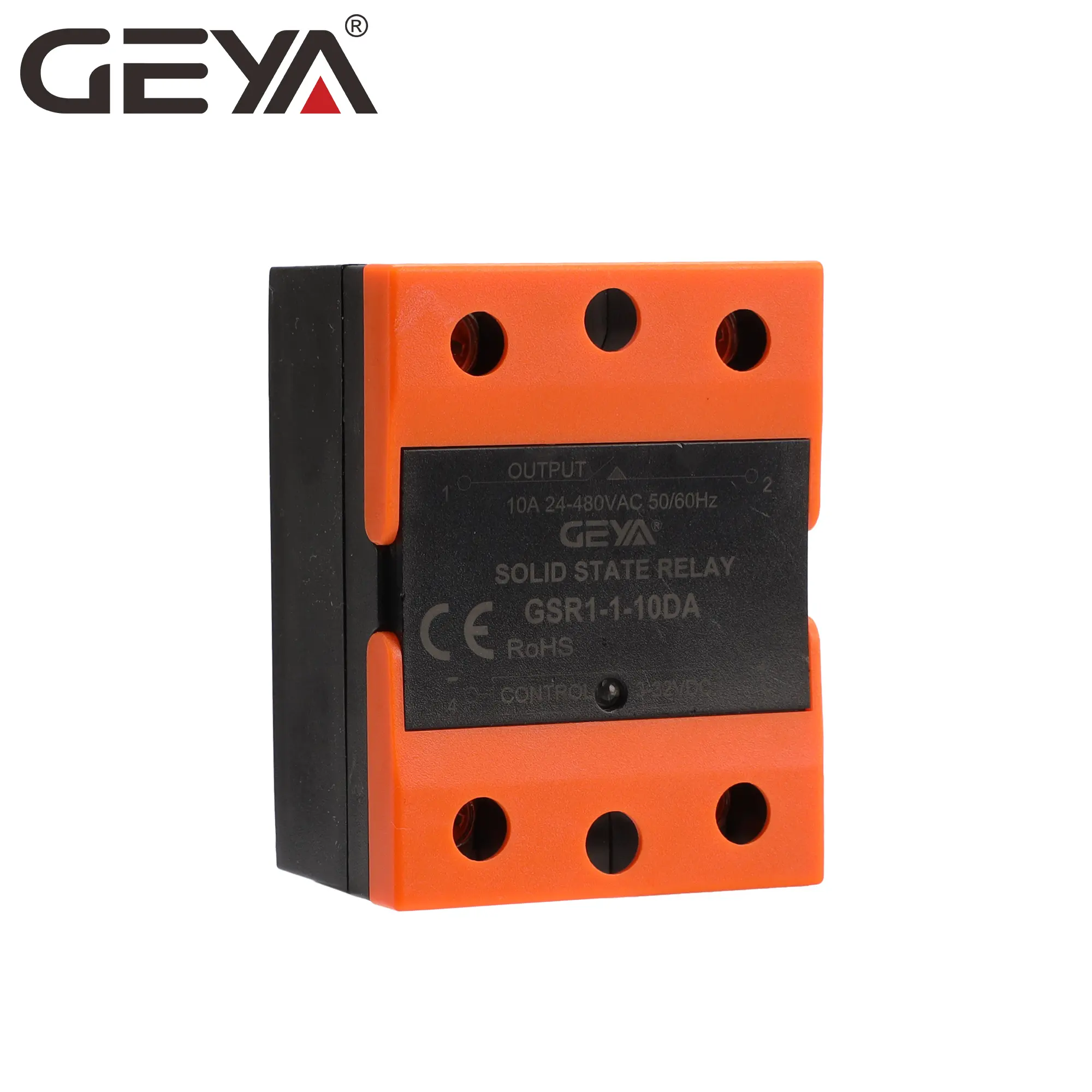 GEYA GSR1-1 10DA-120DA Single Phase Din Rail 3.3v DC zu DC 24v Solid State Switching Control SSR 25DA Relay 40A 12V 5V 40amp