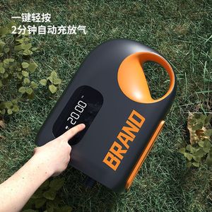 Portable Electric Air <b>Pump</b> 70L 12V 120W <b>Battery</b> Powered For Tent SUP Kayak Paddleboard - Product Image 1