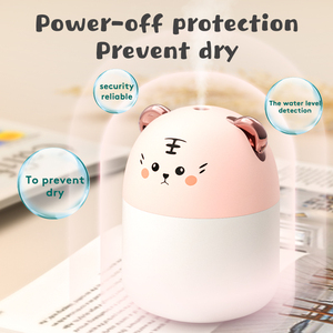 Mini Cute Cat Ultrasonic Air Humidifier Portable USB Pet Humidifier <strong>Diffuser</strong> for Kid's Room <strong>Car</strong> Made Plastic 1-Year Warranty - Product Image 4