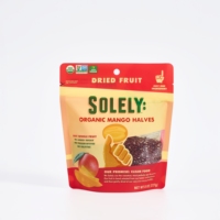 Sachet d'emballage refermable en Mylar imprimé sur mesure, à fermeture éclair, en plastique, pour snacks, chips et bœuf séché, fabrication directe