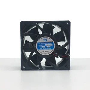 PWM 속도 제어를 가진 방수 팬 120mm 12V 6000RPM 높은 기류 120x120x38mm 배기 엔진