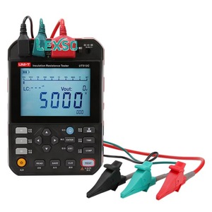 เครื่องทดสอบความต้านทานฉนวน Lexso Uni-t Ut513c - เครื่องวัดเมกะโอห์มแบบดิจิตอลอิเล็กทรอนิกส์สำหรับทดสอบไฟฟ้าแรงสูง - Product Image 2