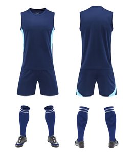Vente en gros d'usine 2026 Maillots d'entraînement de football sans manches pour hommes et enfants, maillot de football personnalisé, maillot de football d'équipe nationale, club, sublimation - Product Image 6