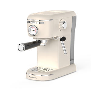 Cafetera Semiautomática Blanca 3 en 1 AROMATICA PLUS, Enchufe EU/US, para Hoteles y Uso en Exteriores, Estilo Italiano Clásico, Preparación Moderna - Product Image 1