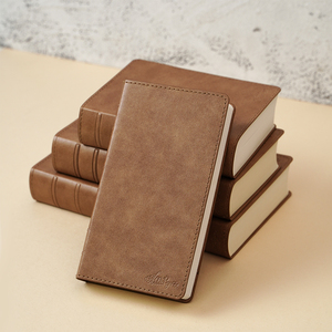 Diario in Pelle Vintage con Logo Personalizzato, Taccuino Retrò in Diverse Misure <span class=keywords><strong>A5</strong></span> A6 A7, <span class=keywords><strong>Quaderno</strong></span> da Viaggio Personalizzato - Product Image 1