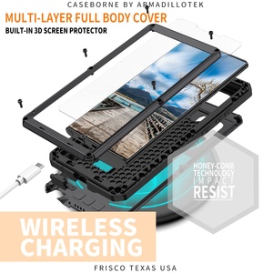<span class=keywords><strong>Funda</strong></span> Metálica Antigolpes con Soporte para <span class=keywords><strong>Samsung</strong></span> <span class=keywords><strong>Galaxy</strong></span> S26 S25 S24 S23 S22 <span class=keywords><strong>S21</strong></span> <span class=keywords><strong>Ultra</strong></span> Plus S25 FE / Edge, con Protección Integrada para la Cámara - Product Image 2