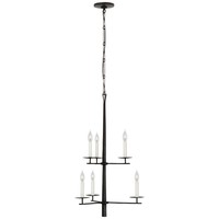 XZ 12 Light Vintage Chandelier Light Fixture Farmhouse Chandelier con brazos de óxido Candelabro antiguo para sala de estar Vestíbulo
