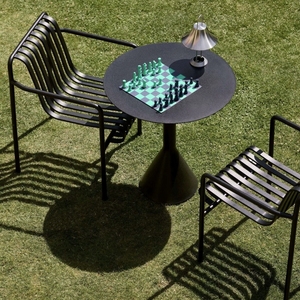 Internet Celebrity Outdoor Patio Tischs tühle in Schwarz für Garten terrasse auf dem Dach Milk Tea Shop Balkon Freizeit Barhocker - Product Image 2