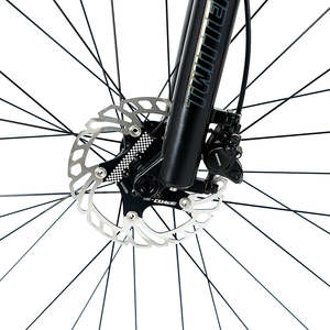 Vélo VTT tout suspendu en fibre de carbone gris foncé 29 pouces avec fourche en aluminium 29x15 pouces – Offre spéciale de ma boutique - Product Image 1