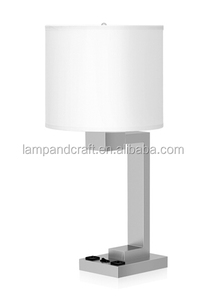Lámpara de Pie/Pared/Mesa LED USB Moderna con Pantalla de Tela para Hotel, para Lectura y Relajación, Últimas Colecciones - Product Image 4