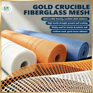 ตาข่ายไฟเบอร์กลาสเสริมแรงหินก่อสร้าง ทนด่าง ขนาด 4*4 160 กรัม แบบม้วน - Product Image 3