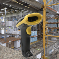 Scanner de codes à barres USB/2.4G/BT portable 1D 2D moins cher d'usine pour la logistique en entrepôt