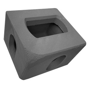 Borne d'angle de conteneur maritime en acier moulé standard de haute qualité - Product Image 2