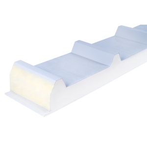 Paneles aislados de cámara frigorífica de 150mm Sándwich de <span class=keywords><strong>techo</strong></span> de acero galvanizado ignífugo Ecológico para almacén y taller Envío África - Product Image 6