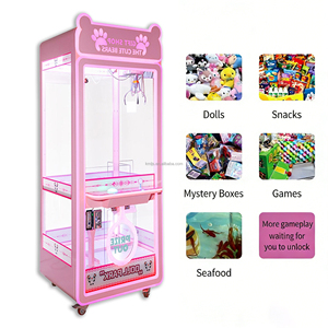 Máquina <span class=keywords><strong>de</strong></span> garras <span class=keywords><strong>de</strong></span> <span class=keywords><strong>tamaño</strong></span> completo, modelo Tide House, tipo grúa <span class=keywords><strong>de</strong></span> arcade, con aceptador <span class=keywords><strong>de</strong></span> billetes y lector <span class=keywords><strong>de</strong></span> tarjetas para centros <span class=keywords><strong>de</strong></span> juego - Product Image 3