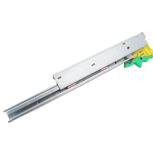 Riel deslizante moderno de tres secciones con amortiguación oculta y cierre suave, riel desmontable para cajones de sala de estar - Product Image 4