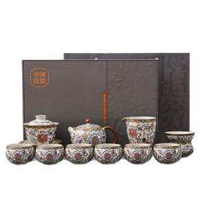 Nuevo Set de <span class=keywords><strong>Regalo</strong></span> de Loto Trenzado de Horno Ru Chino, Souvenir Creativo para Mayores, <span class=keywords><strong>Regalo</strong></span> Práctico de Año Nuevo y Cumpleaños - Product Image 5