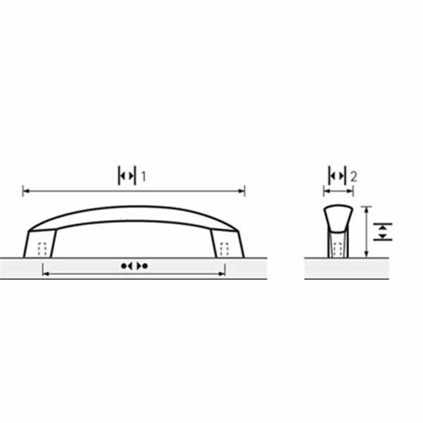 Matt Chrome Furniture Knob 96mm 128mm for Closet Wardrobe Drawer Dresser Bedroom Kitchen Brass Stainless Steel Copper Steel