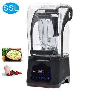 גבוהה מהירות Heavy Duty מסחרי בלנדר ירקות פירות מסחטה גבוהה ביצועים בלנדר קרח מפסק חשמלי - Product Image 2