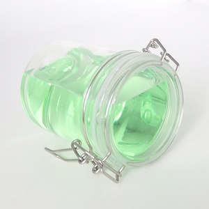 Good Price 500ml PET <b>Plastic</b> Storage <b>Jar</b> With Flip Top Lid for Food Cookie Honey - Product Image 4