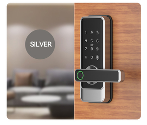 Tuya ttlock <span class=keywords><strong>Wifi</strong></span> bàn phím thông minh khóa cửa đơn chốt Lỗ mộng dấu vân tay Alexa Google nhà tạm thời mã Khóa cửa kỹ thuật số - Product Image 6