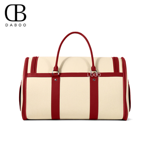Swift Cowhide Patchwork Canvas Original Pet <strong>Bags</strong> Luxury Internal Material Suede Custom Leather Breathable Dogs Travel <strong>Bag</strong> - Product Image 3
