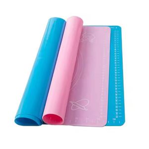 Tapis de pâtisserie flexible de qualité alimentaire personnalisé, résistant à la chaleur du four, réutilisable, en silicone caoutchouc - Product Image 2