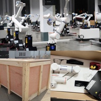 Bras robotique collaboratif industriel FR 6 axes, charge utile 5 kg, moteur PLC, IP54/IP66, haute précision, protection de sécurité, facile à utiliser