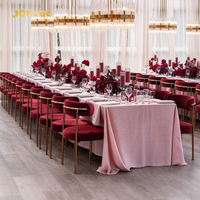 Chaises de mariage modernes pour salle d'événements, salle de cérémonie, salle à manger, chaises de luxe