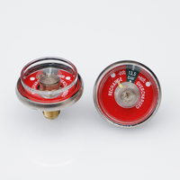 Manomètre à diaphragme à ressort en laiton OEM HOWDY pour extincteur, accessoires pour extincteur