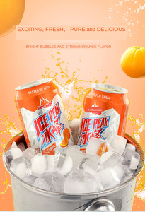 Bebidas de Frutas <span class=keywords><strong>ICEPEAK</strong></span> de 330 ml, Refrescos de Naranja, Venta Directa de Fábrica - Product Image 5