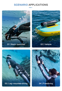 Scooter Subacuático de Doble Motor, 40m de Profundidad, IPX8 Impermeable, Potente Scooter Marino, Vehículo de Propulsión Portátil para Buceo, para Adultos - Product Image 3