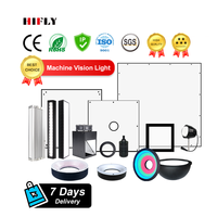 Lampu LED Ringlight Barlight Backlight HIFLY Kustomisasi Industri untuk Penerangan Gambar Ukuran Besar, Lampu Visi Mesin