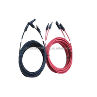 Harga Pabrik Kabel PV Surya H1Z2Z2-K PV1-F XLPO Berinsulasi Konduktor Tembaga Berlapis Timah 4mm 6mm 10mm Kabel Fotovoltaik DC Grosir