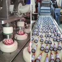 HNOC Chaîne d'emballage de café Machine à sceller automatique 250ml pour yaourt 4 gobelets en plastique avec feuille d'aluminium pour emballage