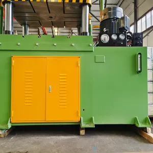 Máquina de prensa hidráulica de embutición profunda de doble acción de 200/250/315 /400 toneladas, máquina de prensa de cuatro columnas con cojín hidráulico