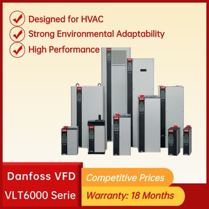 ממיר תדר מקורי חדש מסדרת Danfoss VLT 6000, ממיר תדר VFD/VSD של Danfoss, ממיר תדר ליחידת הנעה AC, בקר תדר משתנה. - Product Image 2