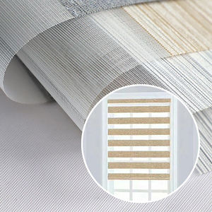 Stores zébrés doubles transparents horizontaux populaires tissu occultant doux tissus de stores roulants modernes - Product Image 2