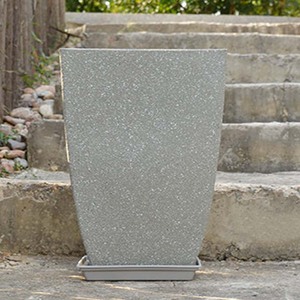 Firecore — planteur d'arbre de jardin <span class=keywords><strong>en</strong></span> plastique épais, résine, carré, imitant le ciment, grands Pots de fleurs, fabricant à vente - Product Image 1