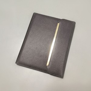 Portadocumenti in Pelle PU Idrorepellente, Organizer Multifunzione per Documenti Aziendali, Portablocco con Porta Carte per Ufficio - Product Image 4