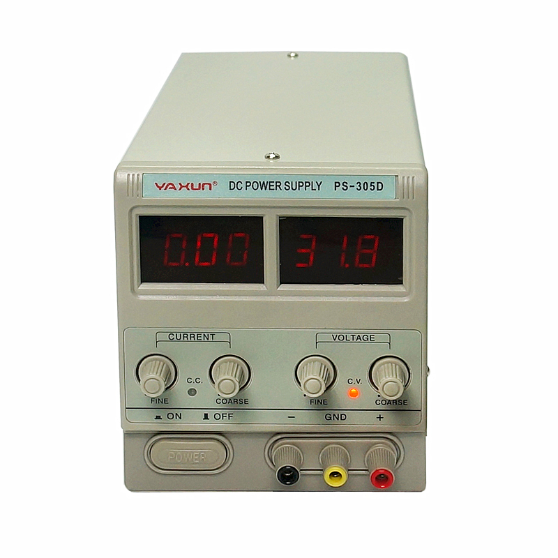 YAXUN переменной 30V 5A источника питания постоянного тока для лаборатории PS-305D 110V/220 регулировки, Цифровой Регулируемый источник питания постоянного тока