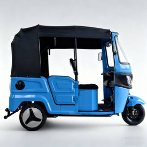 Taxi de 3 Ruedas Confiable, Mototaxi Motorizado para Transporte Diario, Carrocería Abierta/Cerrada, Triciclo para Adultos - Product Image 3