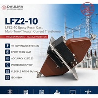 Transformateur de courant LFZ2-10 10kV CT multi-tours traversant 50Hz en résine époxy coulée pour intérieur