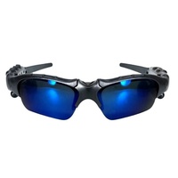 Gafas inteligentes con audio IA y lentes planas para auriculares BT, para miopía, con escucha integrada para música, dispositivo inteligente portátil
