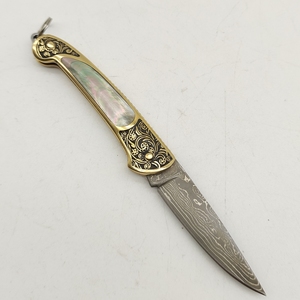 Dao Gấp Đi Săn Cắm Trại Bán Sỉ 1/5 Dao Chiến Đấu Sinh Tồn Dao Tự Nhiên Cán Vỏ Dao Nhà Máy - Product Image 2