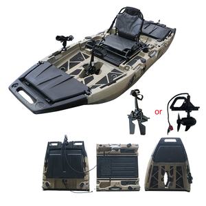 Nouveau Kayak de Pêche Modulaire 3 Pièces en PE 2026, 1 Place, Large et Stable avec Pédalier et Accessoires - Product Image 4