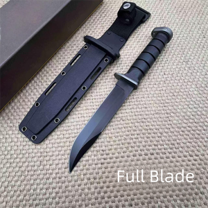 Cuchillo Profesional Multifuncional de Hoja Fija de Acero Inoxidable SS168 para Exteriores, Mango Verde G10, Grado DIY, Personalizable OEM - Product Image 5