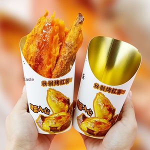 Contenitori Monouso in Carta Ecologica per Patatine Fritte, Snack per Bambini, Pizza, Sandwich, Biscotti - Product Image 1