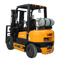 Conteneur de haute qualité mât chariot élévateur à gaz 3 tonnes lpg essence chariot élévateur