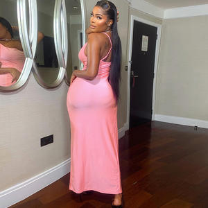 Vestido Sexy para Mujer para Fiesta de Noche, Espalda Descubierta, Abertura Alta, Elegante, Largo, para Graduación - Product Image 5